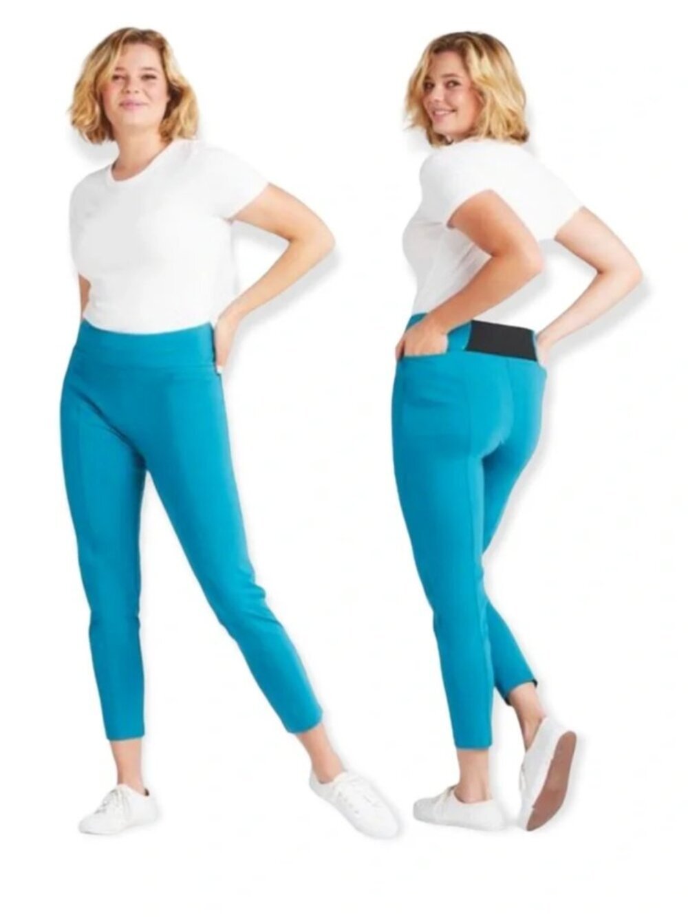 New Betabrand Maui Power Down Skinny Dress Pant Yoga Pants Medium